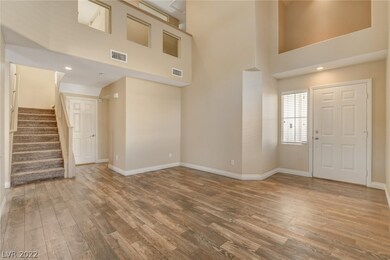 Wood laminate flooring downstairs.