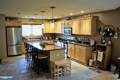 Maple Cabinets, Granite Counter tops, New stainles