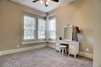 First bedroom is located in the front of the home with great natural light.