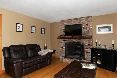 living with fireplace