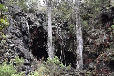 Cave entrance on Outrigger