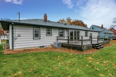 View of back of home.