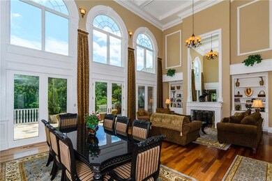 Great Room With 22 Foot Ceiling