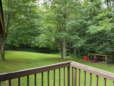 Watch the wildlife from your back deck.
