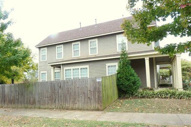 Spacious, fenced backyard and large front yard wit