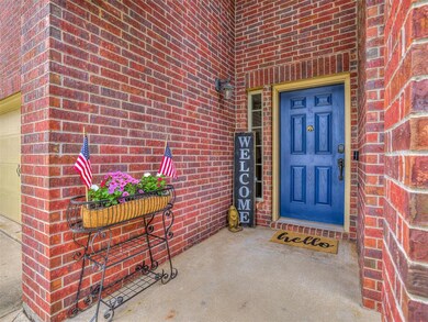 Welcoming front porch