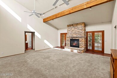 Great Room with Vaulted Ceilings