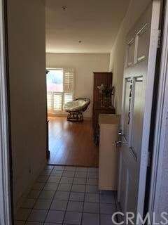 view from enty to living room