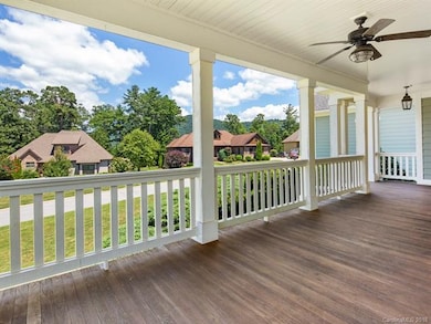 This roomy porch looks like it could be featured i