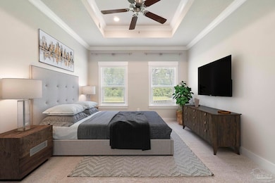 Master Bedroom - Virtually Staged