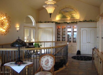 Entrance with Custom Staircase