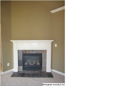 ...with a gas fireplace...