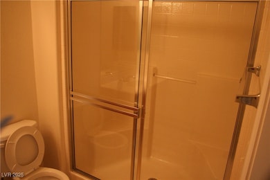 Bathroom featuring a stall shower
