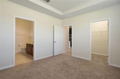 Master Bedroom with Walk In Closet and Master Bath