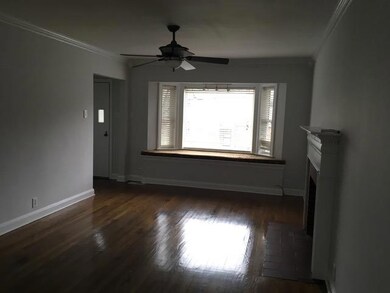 Family Room with bow window