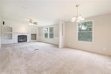 Family Room open to the Dining Area