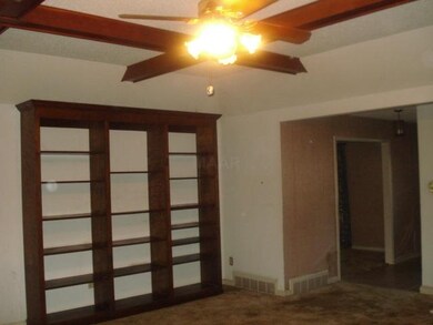 Great Room. Look at all of this custom storage!