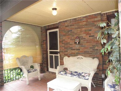 Patio/Deck. Fabulous 13x7 Covered Side Porch w/ Ce