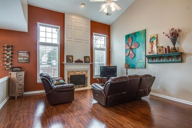 Vaulted Ceilings give this room and awesome feel!