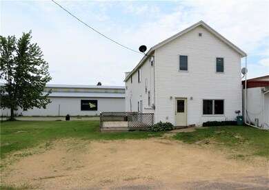 Back of house from alley.