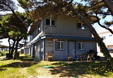 Back of property