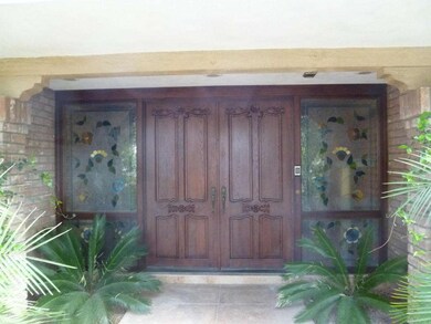 Stained Glass Entry