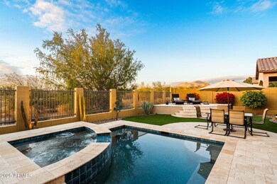 Backyard backs to open space