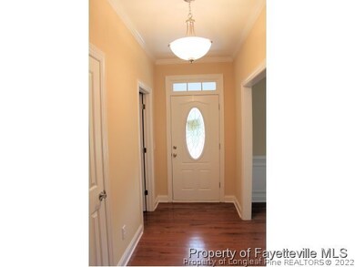 Interior front entry hall