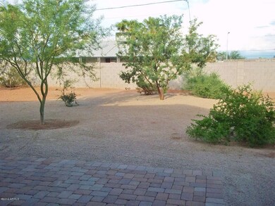 Backyard view