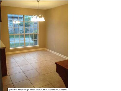 Breakfast area with large window