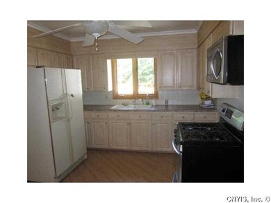 Kitchen. This view of the eat-in kitchen shows the