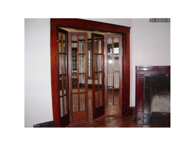 1453 Alameda, Lakewood french doors between DR and LR