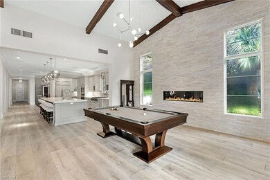 Sports room back to kitchen