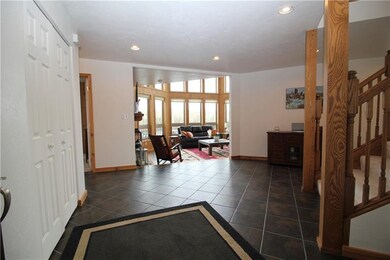 Entry as seen from front door.