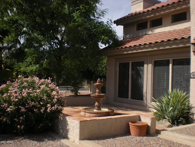 Court yard fountain