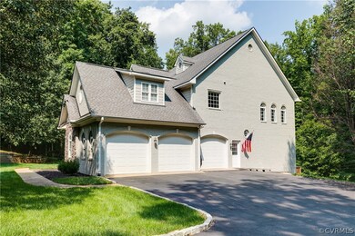 3 Garage bays & pedestrian door.