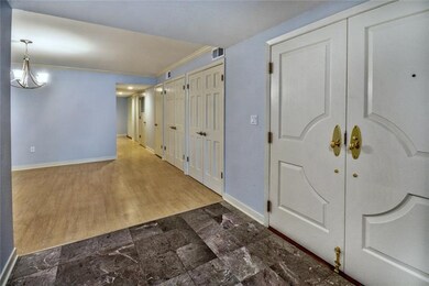 Dining Room and Hallway - Walls of Closets with St