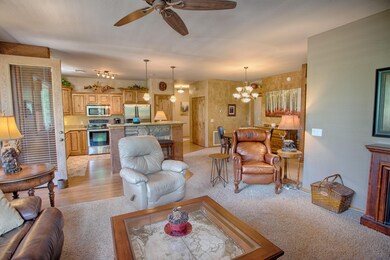 Living Room into Kitchen