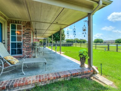 Covered patio from Kitchen and 2nd living/den