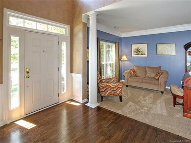Foyer and secondary family room