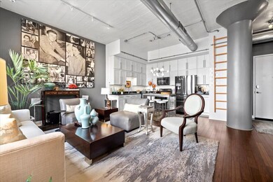 Living Room, Kitchen