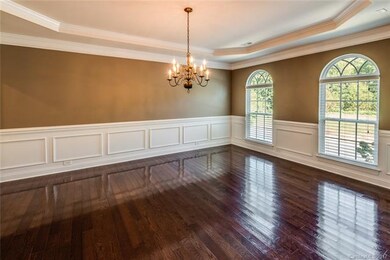 Large dining room, ready for a dinner party; tray 