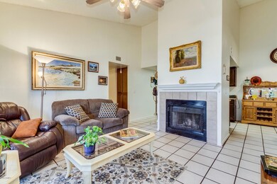 Living Room with Fireplace