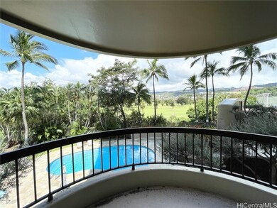 All at eye level, overlooking the pool & jacuzzi a