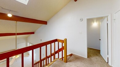 Upstairs landing or office area
