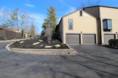Nice views and pretty landscaping. 2 car