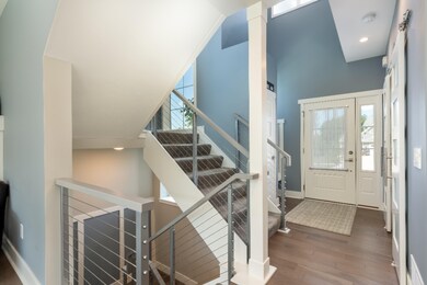 custom cable rail staircase