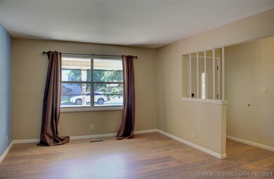 Living room with a lot of natural light.