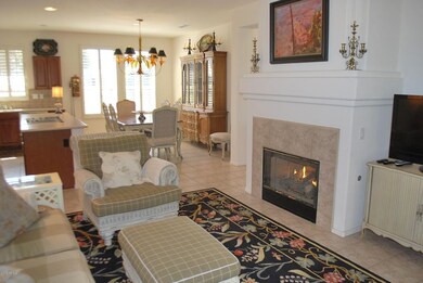 Family room w/ fireplace