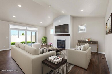Living Room Staged